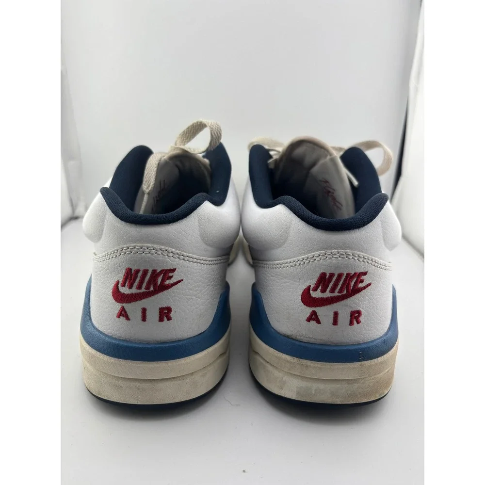 Jordan Stadium 90 Mens White Blue Red Sneakers DX4397-104 Size 10